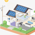How does solar energy work in a house?
